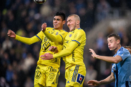 GIF Sundsvalls Joe Corona och Dennis Olsson