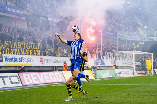 IFK Göteborgs Eman Markovic och AIKs Mikael Lustig