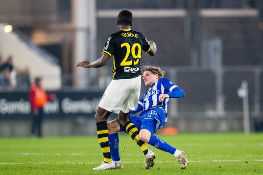 AIKs Collins Lusaka Sichenje och IFK Göteborgs Gustaf