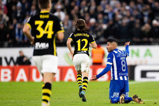 IFK Göteborgs Hosam Aiesh reagerar