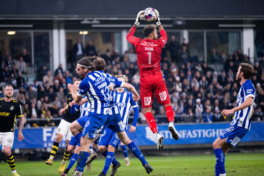 IFK Göteborgs målvakt Warner Hahn