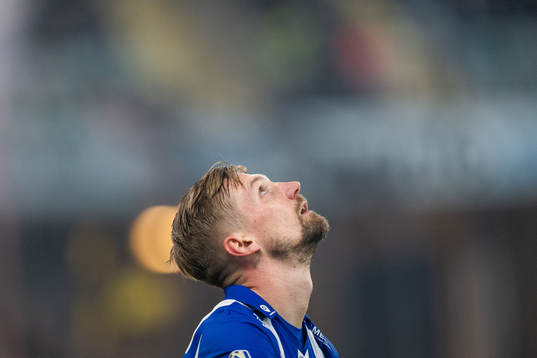 IFK Göteborgs Sebastian Eriksson deppar