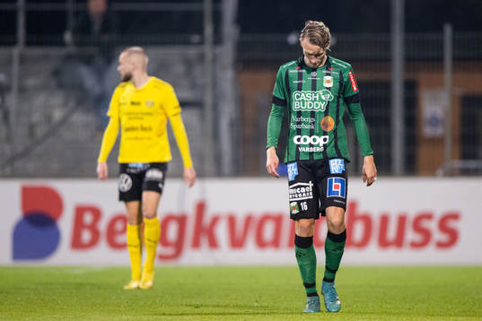Varbergs Alexander Johansson deppar