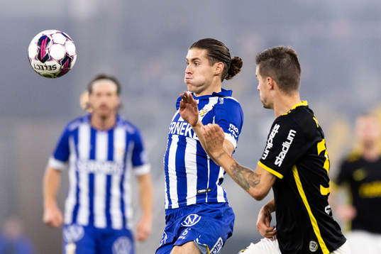 IFK Göteborgs Eman Markovic och AIKs Mikael Lustig