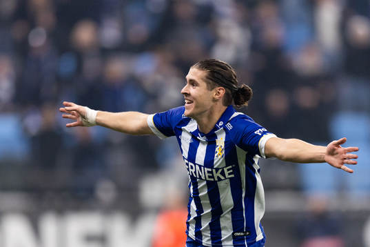 IFK Göteborgs Eman Markovic jublar