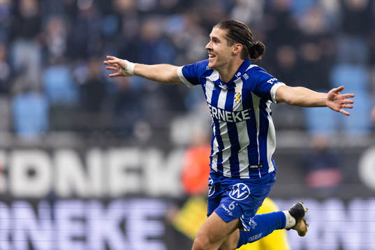 IFK Göteborgs Eman Markovic jublar