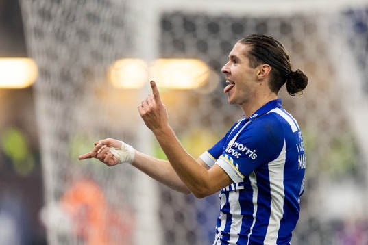 IFK Göteborgs Eman Markovic jublar