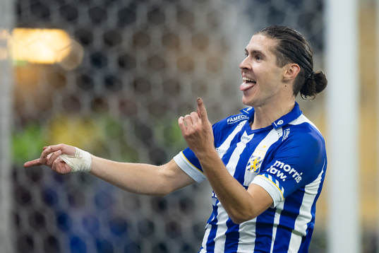IFK Göteborgs Eman Markovic jublar
