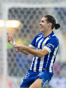 IFK Göteborgs Eman Markovic jublar