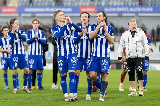 IFK Göteborgs Oscar Wendt, Simon Thern och Gustav Svensson