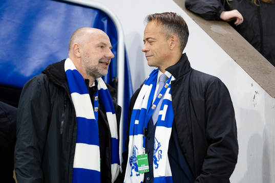 IFK Göteborgs klubbdirektör Håkan Mild och ordförande