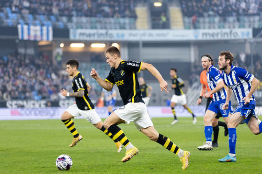 AIKs Erik Ring och IFK Göteborgs Emil Salomonsson