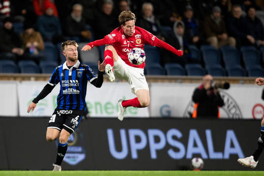 Sirius Dennis Widgren och Kalmars Johan Karlsson
