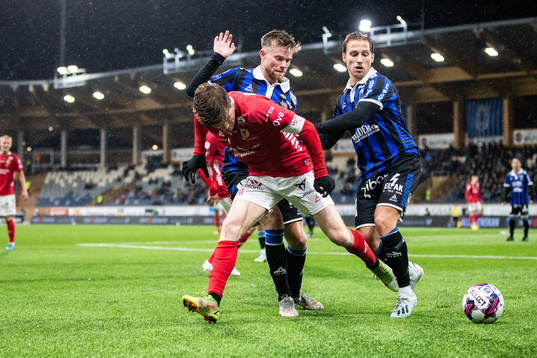 Kalmars Oliver Berg och Sirius Dennis Widgren och Daniel
