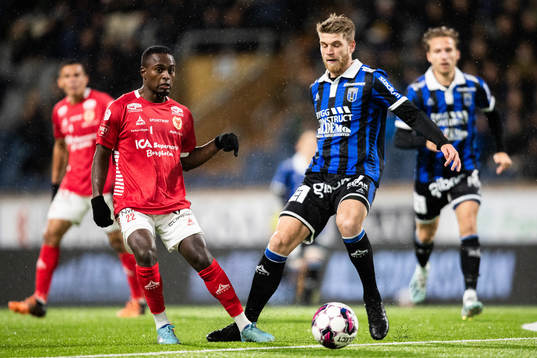 Kalmars Nahom Girmai Netabay och Sirius Marcus Klingenberg