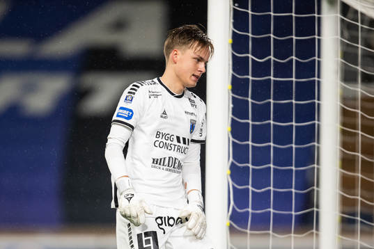 Sirius målvakt Hannes Sveijer