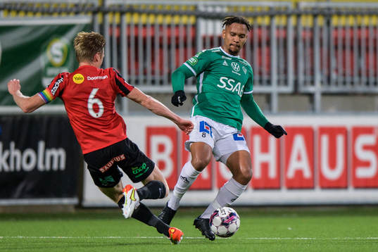 Brommapojkarnas Gustav Sandberg Magnusson och Brages Seth