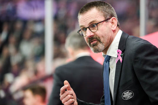 HV71s tränare Tommy Samuelsson