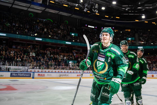 Färjestads Joakim Nygård jublar
