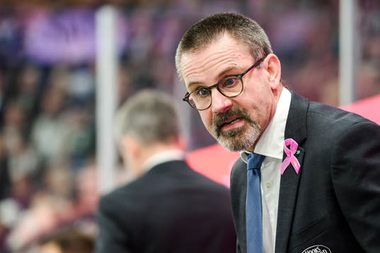 HV71s tränare Tommy Samuelsson