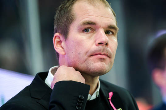 Färjestads huvudtränare Tomas Mitell