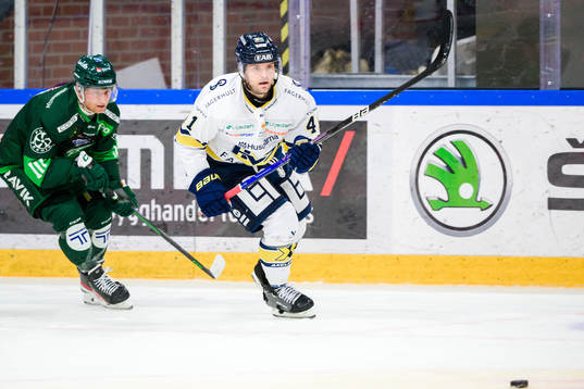 Färjestads Marcus Nilsson och HV71s Chad Billins