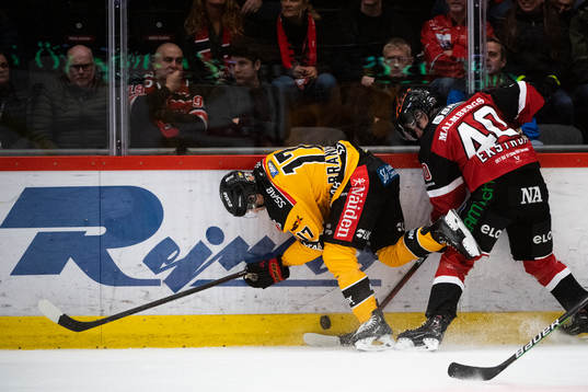 Luleås Isac Brännström och Örebros Elias Ekström