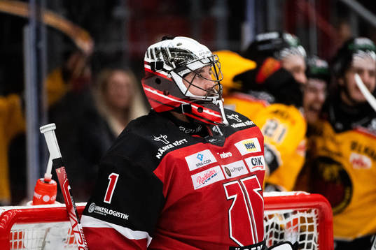 Örebros målvakt Jhonas Enroth deppar