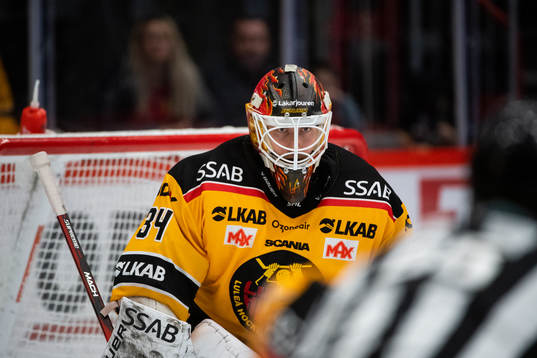 Luleås målvakt Joel Lassinantti