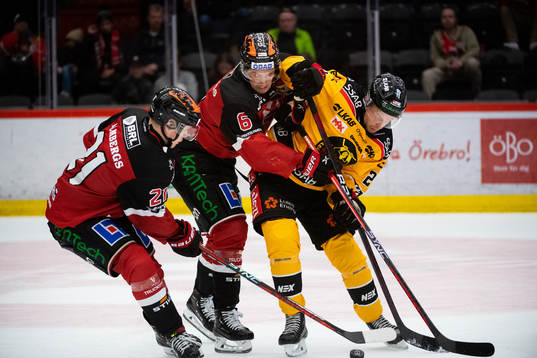 Örebros Linus Öberg, Filip Berglund och Luleås Juhani