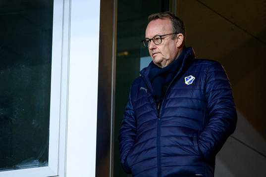 Halmstads ordförande Pelle Nilsson