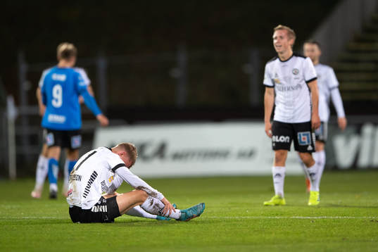 Örebros Valgeir Valgeirsson deppar