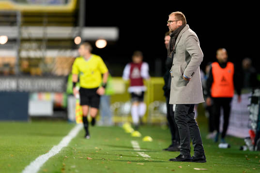 Halmstads tränare Magnus Haglund