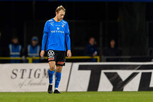 Halmstads Villiam Dahlström deppar
