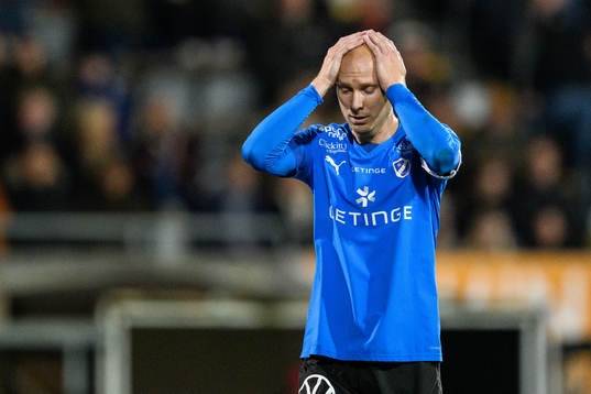 Halmstads Andreas Johansson deppar