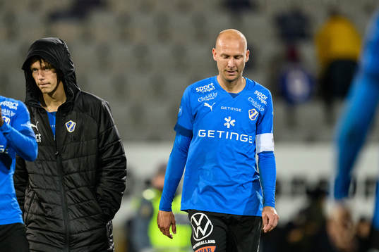 Halmstads Andreas Johansson deppar