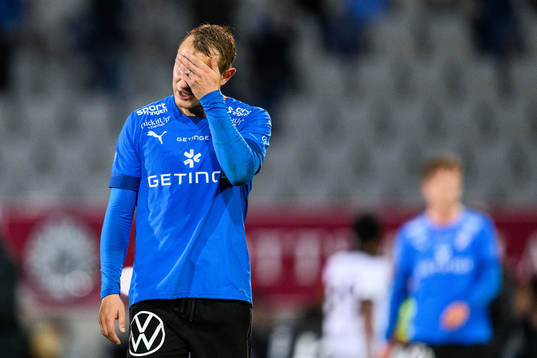 Halmstads Joel Allansson deppar