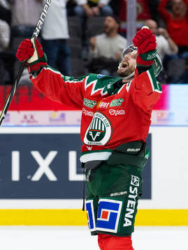 Frölundas Jan Mursak jublar