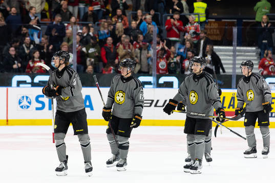 Brynäs spelare deppar