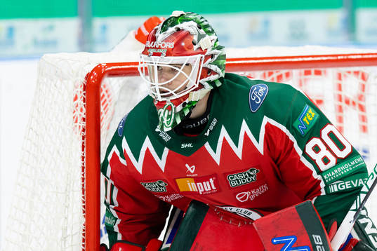 Frölundas målvakt Frederik Dichow