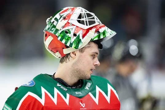 Frölundas målvakt Frederik Dichow
