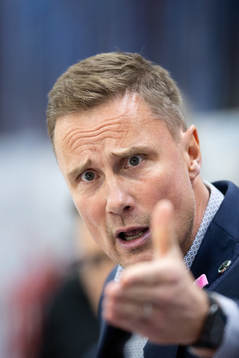 Frölundas tränare Roger Rönnberg