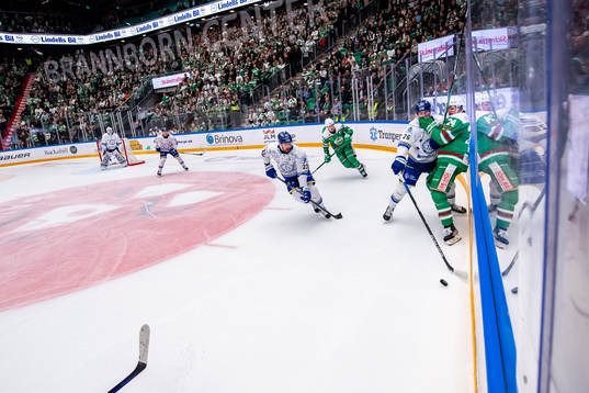 Leksands Patrik Noren  och Rögles Marco Kasper