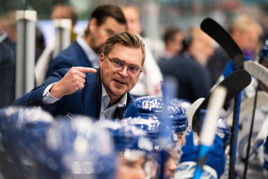 Leksands tränare Björn Hellkvist