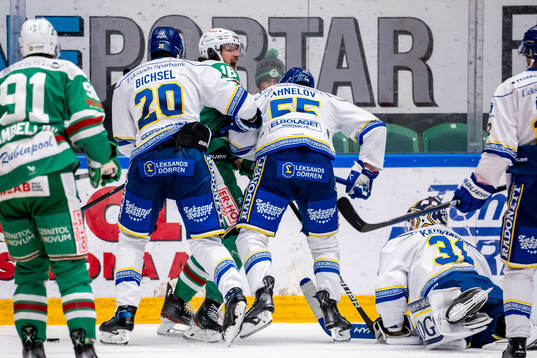 Leksands Lian Bichsel, Jonas Ahnelöv kamp med Rögles