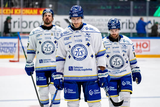 Leksands Marek Hrivik,Jon Knuts och Oskar Lang  deppar