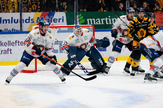 Växjös målvakt Emil Larmi