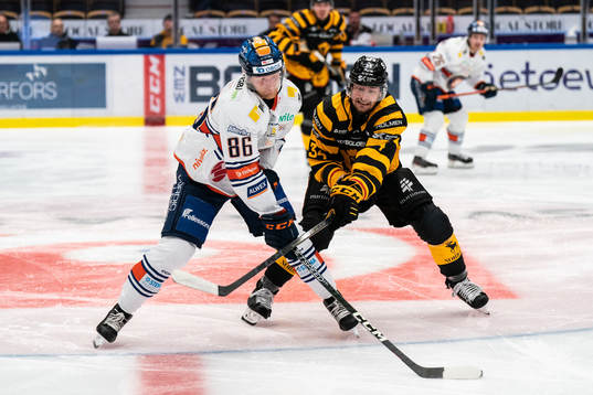 Växjös Joachim Blichfeld och Skellefteås Tom Kühnhackl