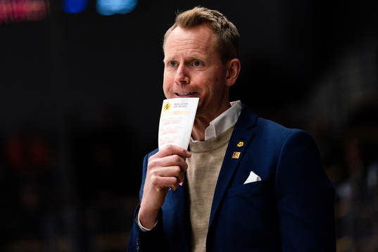 Skellefteås tränare Robert Ohlsson deppar