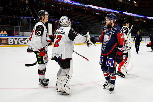 Malmö Redhawks målvakt Daniel Marmenlind och Linköpings
